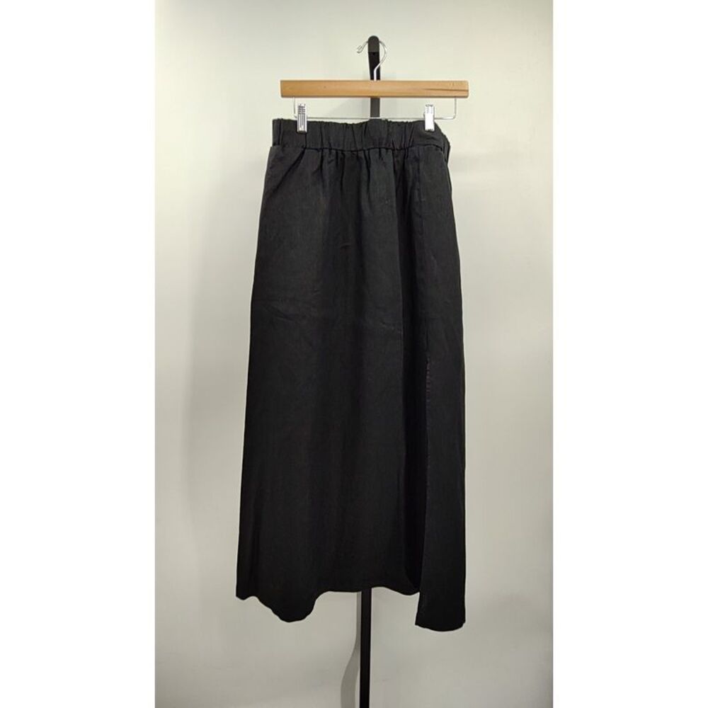 Quince Black Maxi Skirt